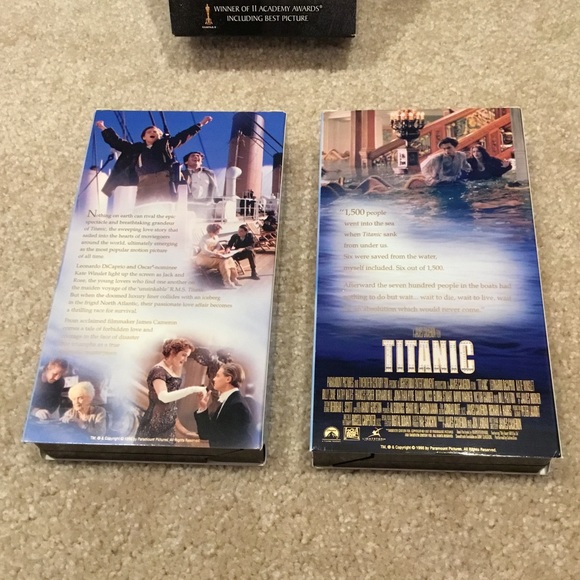 Titanic VHS Collector’s Set - Picture 7 of 8